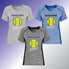 BHS Softball Womens Short Sleeve Cool Core